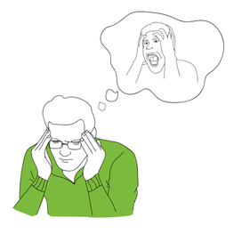 Зарисовка-комикс про гештальт терапию 