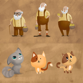 Персонажи для книги