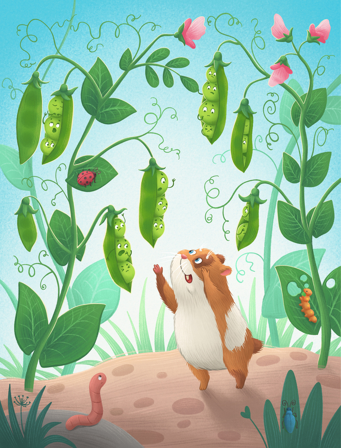 Иллюстрация для книги "Аппетитные сказки"