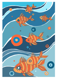 рыбная композиция