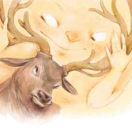 Иллюстрация для книги Елены Ульевой   "Полезные сказки для хорошего сна" 