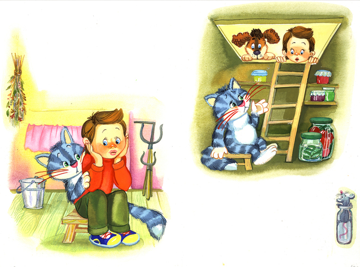 кот Матроскин и дядя Фёдор