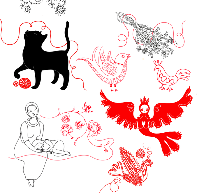 Декоративные элементы для книги 