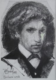 Портрет Михаила Врубеля.