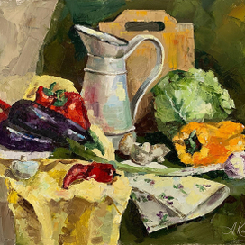 Натюрморт с овощами