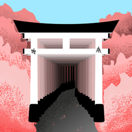 японские ворота