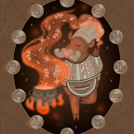 Кабан-зельевар и пушистый свитер 