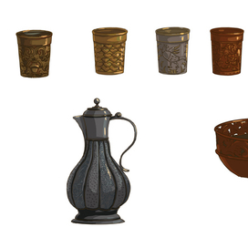 металл посуда -  вспомогательная иллюстрация к мультфильму