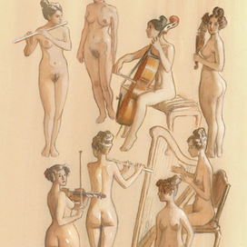 Паижские красавицы первой четверти 19 века