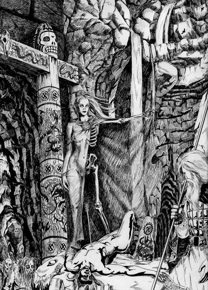 Богиня царства мертвых -Хелль