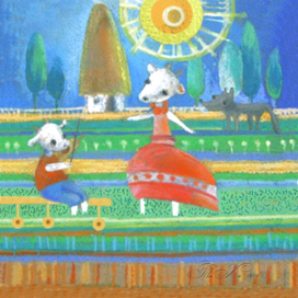 "Два півники" (книга "Пісеньки мого дитинства")