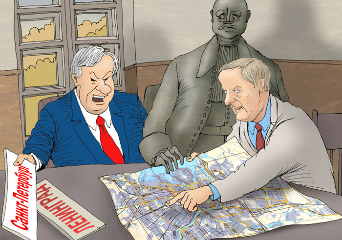 1991 год. Городу возвращено название Санкт-Петербург