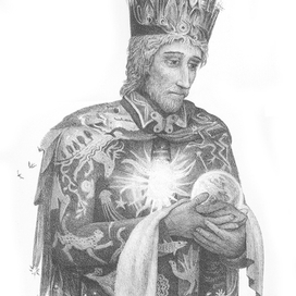 Царь-космос. 2016-17. Литография