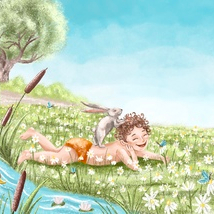 Этикетка для детского мыла.