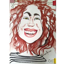 Дружеский шарж Маруся