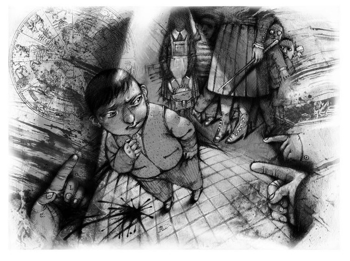 Разбитая чернильница