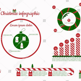 Рождественская инфографика