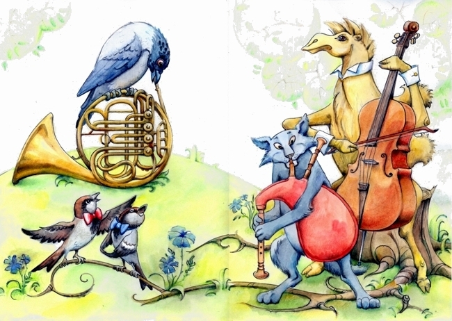 Музыкальная азбука. Буква Б.