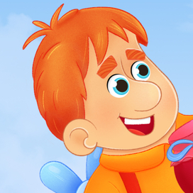 Открытка с Карлсоном