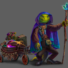 Варан - мастер черной магии и таинственных фокусов