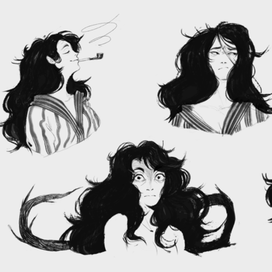 Леди Леса. Концепт персонажа: эмоции