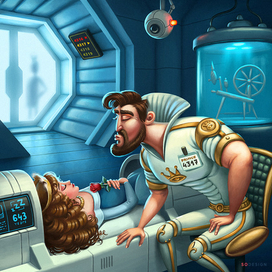 Спящая красавица 2300 год