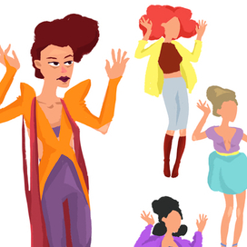 Персонажи скейтч