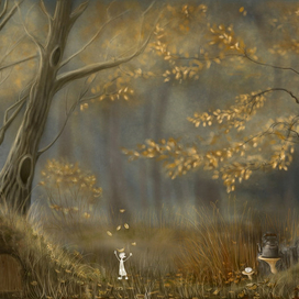 осень в волшебном лесу