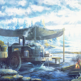 Фон для визуальной новеллы