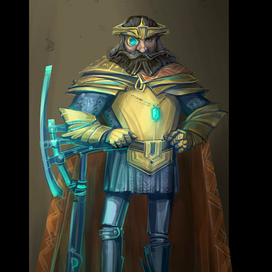 Концепт-арт 2d иллюстрация