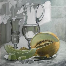 Натюрморт с дыней