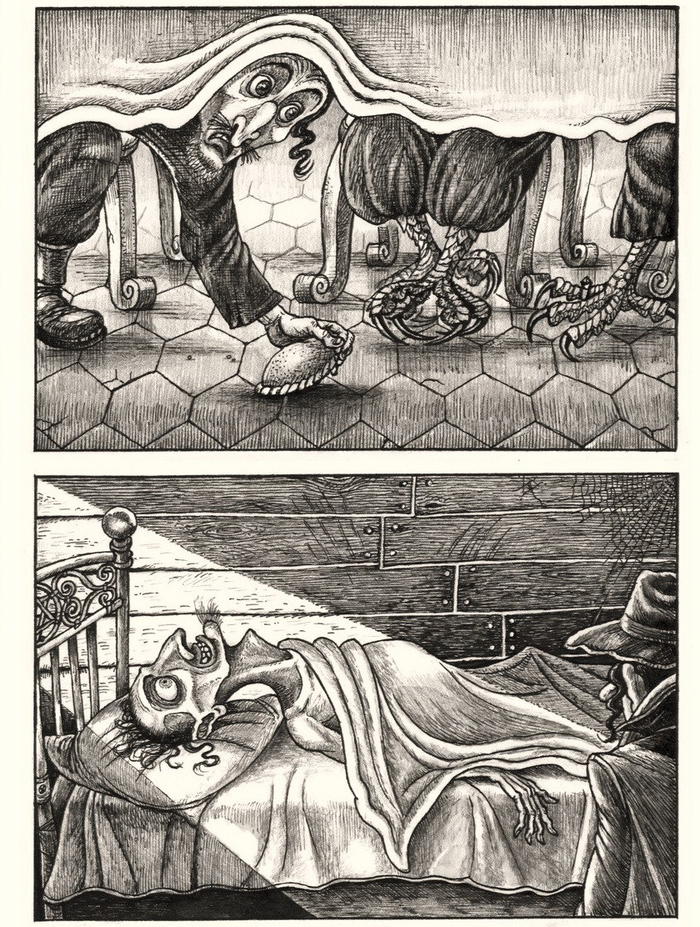 Тайны старой усадьбы. Летающая в темных покоях.