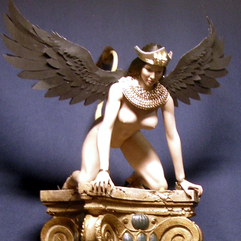 Oedipus and the Sphinx.