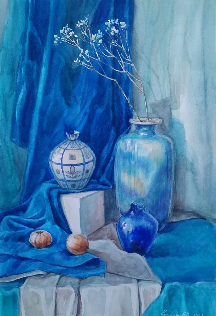 "Бирюзовый натюрморт" 