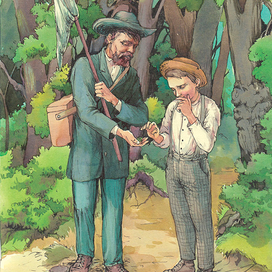 "Маленькие дикари"Сетон Томпсон