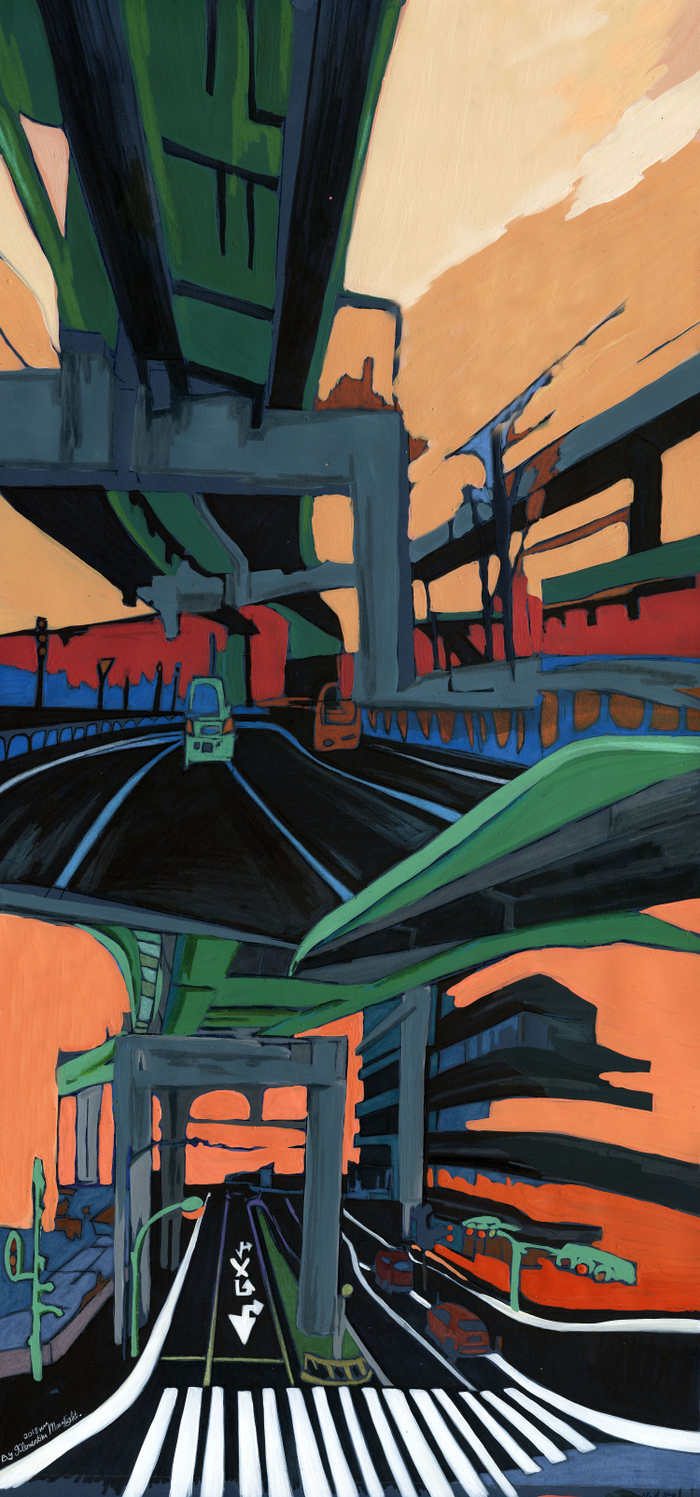 Эстакада В Токио