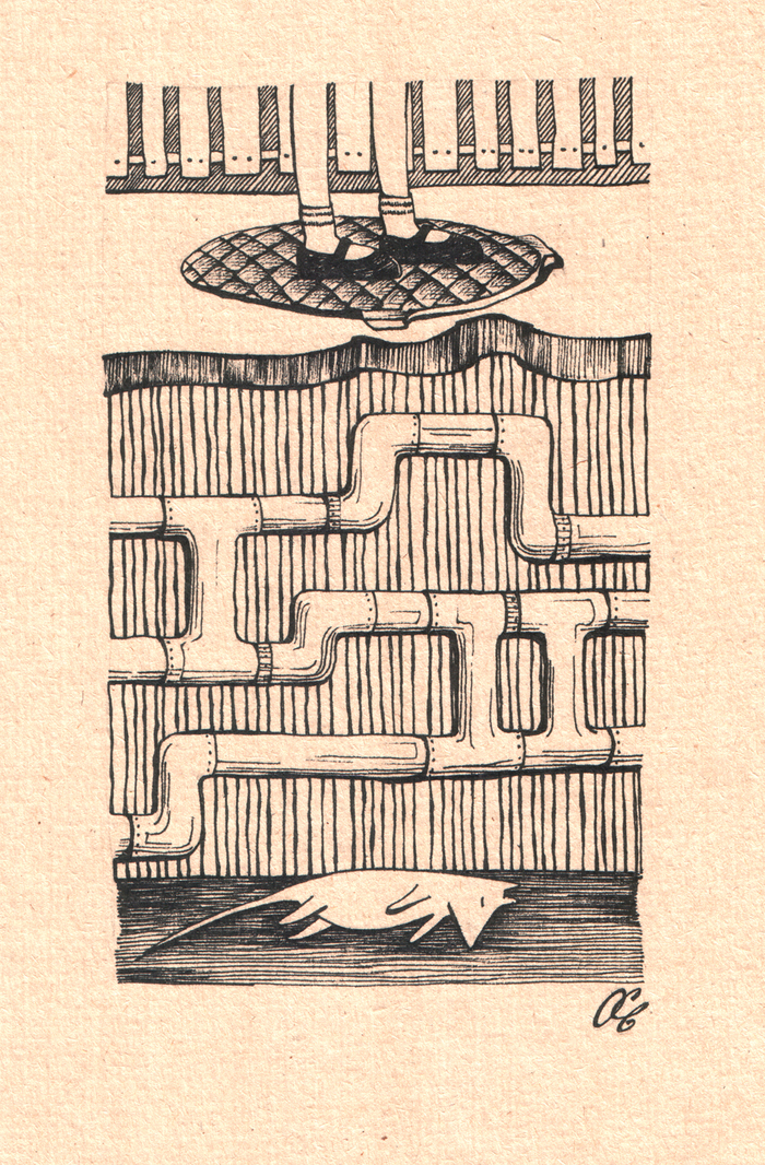 Из серии "Девочка и ужас"