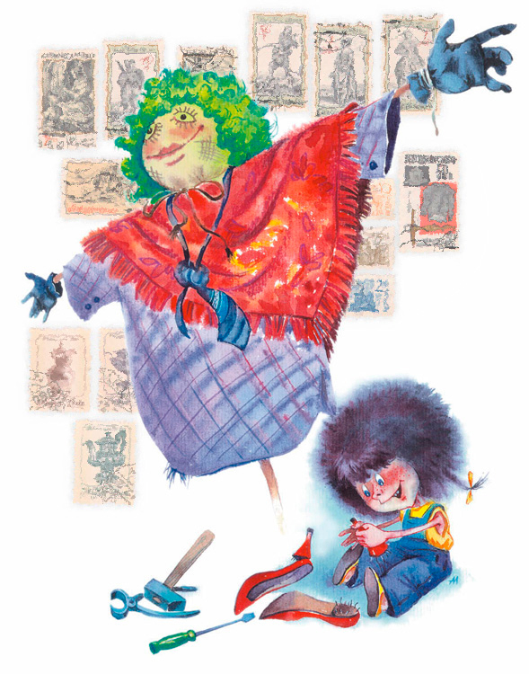 Иллюстрация к "Сказке про Буку"