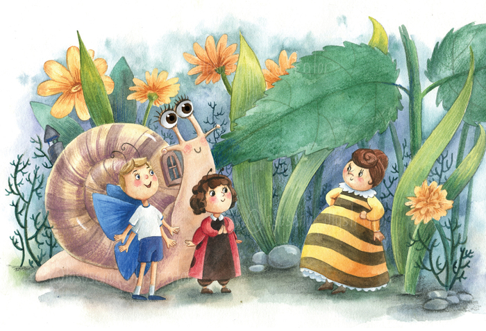 Спасибо, тётушка Пчела!