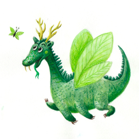 зеленый дракон