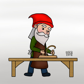 гном плотник