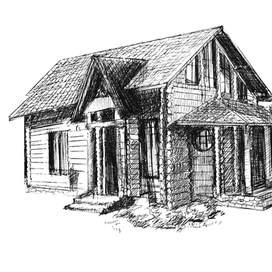 Иллюстрация к сайту и фирменному стилю