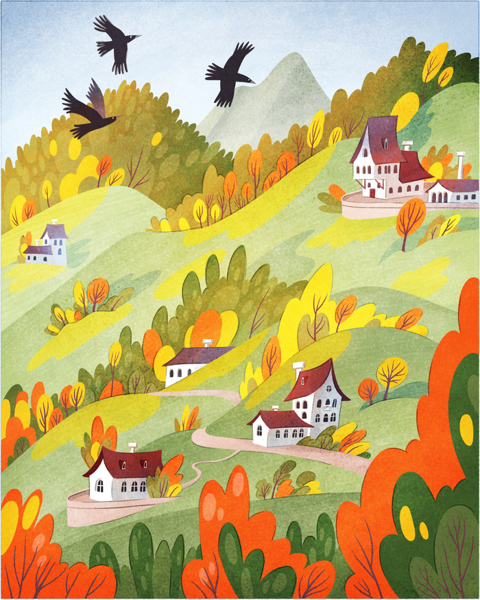 Осень в горах