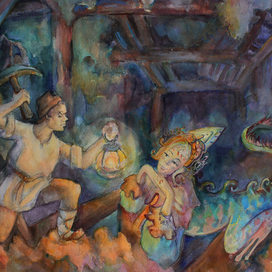 киноэскиз по произведению Хозяйка медной горы