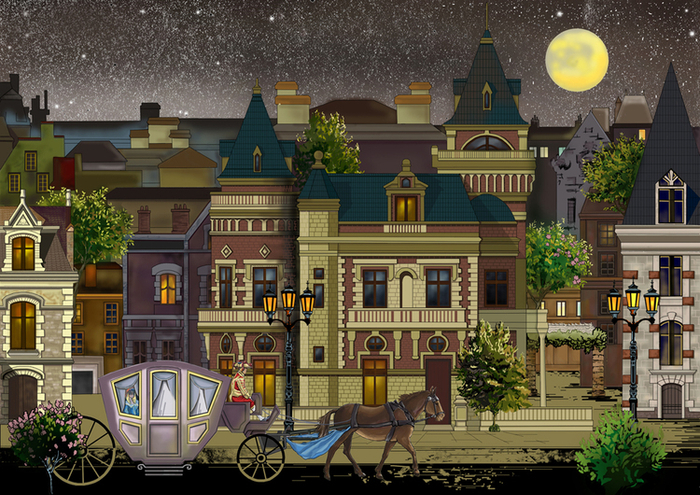 Заставка для игры в iPad/  Сказка