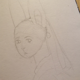 Зайчиха с жемчужной серёжкой