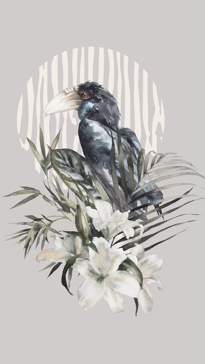 Июнь | иллюстрация в календарь 2022 | акварель