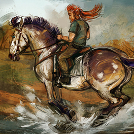 Всадник, скетч