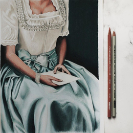 девушка с письмом