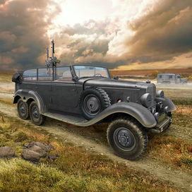 Mercedes G4 W31 (box art for ICM)